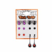 Stud & Spider Earrings - 6 Pack Perspective: Main