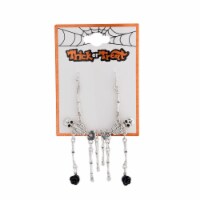 FAF Hanging Skeleton Earrings - Silver Perspective: Main