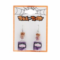 Potion Bottle Drop Earrings Perspective: Main