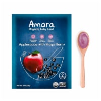 Amara  Organic Baby Food   Applesauce with Maqui Berry