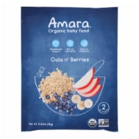Amara Organic Oats n' Berries Baby Food