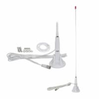 Marine CB 3-Foot Fiberglass Antenna with RG58 Cable and PL-259 Connector
