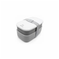 Bear Down Brands 262584 Bentgo All-in-One Stackable Lunch Box, Grey Perspective: Main