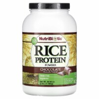 NutriBiotic Rice Protein Powder Chocolate - 3 lb (1.36 kg)