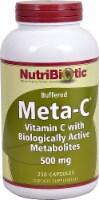 NutriBiotic Buffered Meta-C Capsules 500mg
