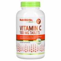 NutriBiotic Immunity Vitamin C 1 000 mg - 250 Vegan Tablets