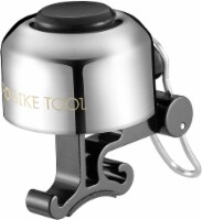 PRO BIKE TOOL Silver Bicycle Bell - Crisp, Clear & Long Sound Ringer