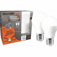 Miracle Led LED Bulb,Shape A19,1100 lm,PK2  602109