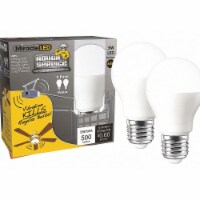 Miracle Led LED Bulb,Shape A15,500 lm,PK2  602113