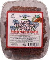 Mauk Family Farms  Raw Flax Seed Crisps   Organic Hickory and Paprika