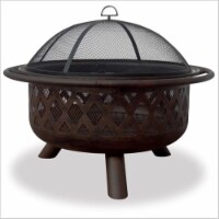 Blue Rhino Wood Fireplace - Brown