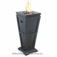 Blue Rhino Gas Fireplace - Dark Brown