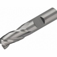 Micro 100 Sq. End Mill,Single End,Carb,1/2   EMS-500-3