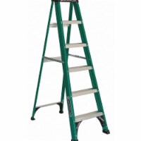 Louisville Stepladder,Fg,6 ft.,225 lb. FS4006