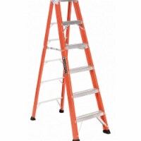 Louisville Stepladder,Fg,6 ft.,375 lb.  FS1306HD
