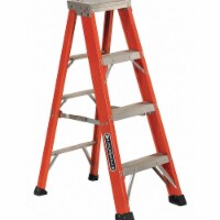 Louisville Stepladder,Fg,4 ft.,375 lb.  FS1304HD