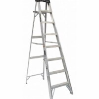 Louisville Stepladder,Alum,8 ft.,300 lb.  AS3008
