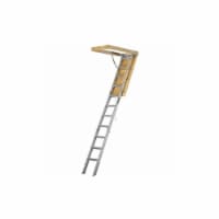Louisville Attic Ladder,Aluminum,12 in. W AA2210