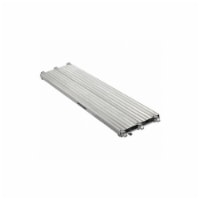 Louisville Scaffolding Stage,2in H x 7ft L,Aluminum PD9207