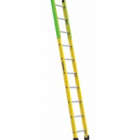 Louisville Manhole Ladder, Fiberglass, 10ft  FE8910