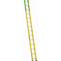 Louisville Manhole Ladder, Fiberglass, 14ft  FE8914