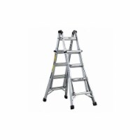 Louisville Multipurpose Ladder,Aluminum,300lb,17ft. L-2098-17