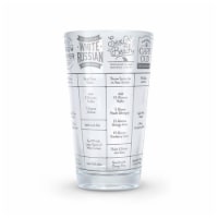 Fred and Friends FRED5192622 Good Measure Vodka Recipe Glass