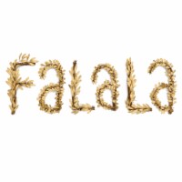 HGTV Home Collection Unlit “Fa La La” Wall Decoration with Christmas Themed Wall Decoration,