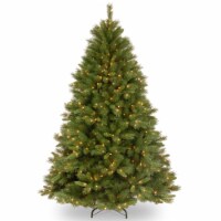 7 1/2' Winchester Pine Hinged Tree with 500 Clear Lights