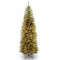 National Tree Company Kingswood 6.5ft Pencil Artificial Tree with Lights & Stand