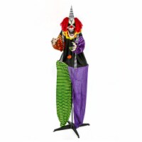 67 Animated Halloween Baggy Pants Clown, Sound Activated