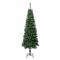 National Tree Company First Traditions Artificial Linden Spruce Wrapped Christmas Tree, Fire