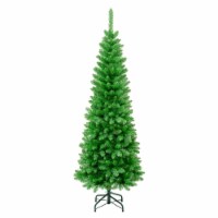 National Tree Company First Traditions Rowan Pencil Slim Christmas Tree, 6 ft