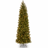 National Tree Company Feel Real 7.5 Foot Artificial Christmas Tree with Lights