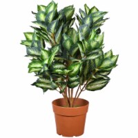 National Tree LH8-700-30 30 in. Green & Brown Potted Artificial Hosta Plant