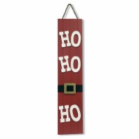28  Home Decor - Hanging Sign  HoHoHo -Reshippable Inner Box-Pack 1/12