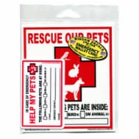 Imagine This Emergency Pet Rescue Decals