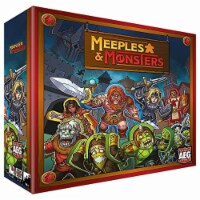 AEG AEG7055 Meeples & Monsters Kickstarter Edition Board Game