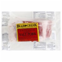 Bear Creek Uncooked Cured Salt Pork Perspective: Main