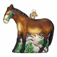 Old World Christmas Ornaments Mule Glass Blown Ornament (#12582)