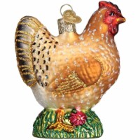Old World Christmas Spring Chicken Glass Blown Ornament