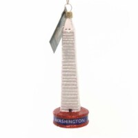 Old World Christmas WASHINGTON MONUMENT Glass Ornament National Mall 20093