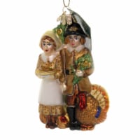 Old World Christmas Pilgrim Thanksgiving Ornament Autumn Feast Turkey 24156.