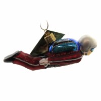 Old World Christmas Skydiver Ornament Plane Jump Floating 24200.
