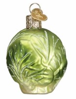 Old World Glass Blown Brussel Sprout Ornament