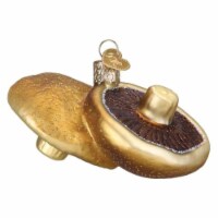 Old World Christmas 2.00 Portobello Mushroom Fungi Chef Cook Food