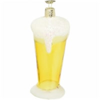 Old World Christmas Glass Blown Craft Beer Ornament