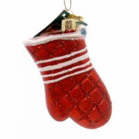Old World Christmas OVEN MITT Glass Ornament Kitchen Baking Cooking 32298