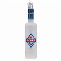 Old World Christmas Vodka Bottle Glass Blown??Ornament