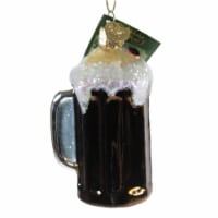 Old World Christmas Root Beer Float Glass Ice Cream Fizzy Soda 32465